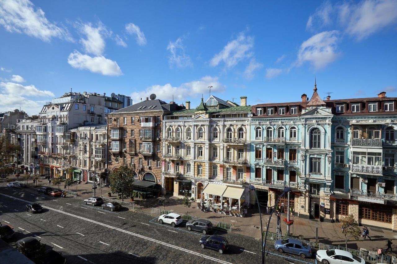 Apartment Near Lva Tolstoho Square Kiev Luaran gambar
